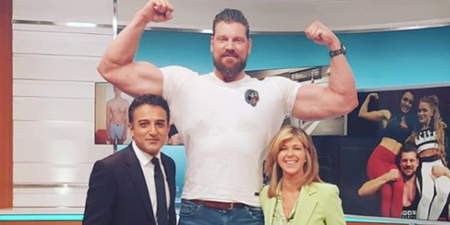 The ‘world’s tallest bodybuilder’ makes The Mountain look tiny