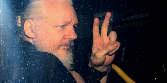 Julian Assange is arrested by police