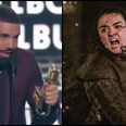 Drake practically seals the fate of Arya Stark with shoutout at Billboard awards