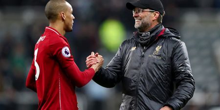 Rival fans rage at Fabinho ‘dive’ which led to Liverpool’s crucial winner