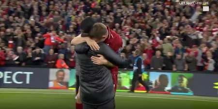 Emotional James Milner embraces Jurgen Klopp after stunning Liverpool comeback