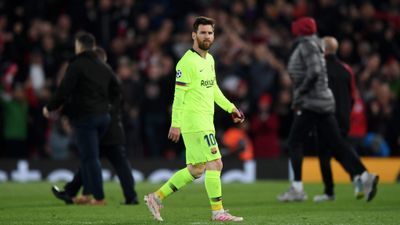 Liverpool fan gave Lionel Messi the finger during celebrations after comeback against Barcelona