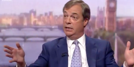 Nigel Farage explodes into raging anti-BBC rant on Andrew Marr Show