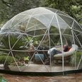 You can now buy a glass igloo to add some swag to your garden this summer