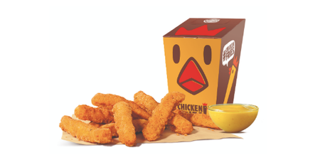 You can now buy Chicken Fries at Burger King and they look delicious