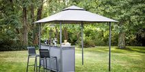 Argos is selling a gazebo with a built-in bar for a bargain price