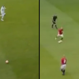 Beckham and Scholes ping the ball about like it’s 1999 at Old Trafford legends match