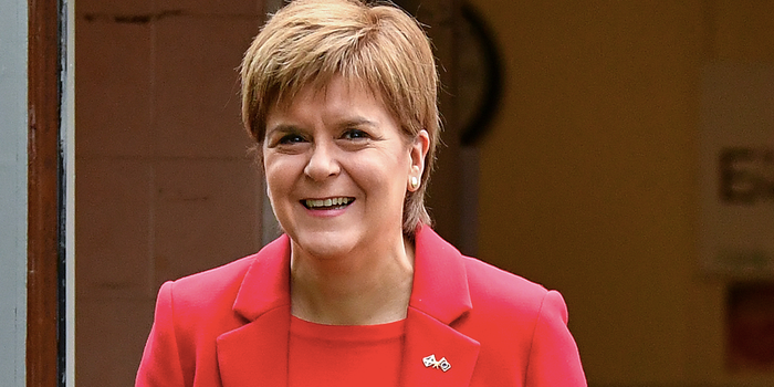 Nicola Sturgeon's SNP is dominating in Scotland's European election