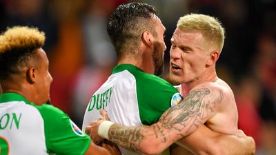 James McClean hits back at Danes after pre-match comments