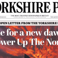 Thirty northern newspapers unite to call for ‘revolution’ to combat ‘regional inequalities’