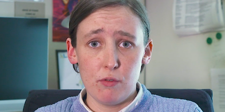 Mhairi Black reads out moronic transphobic Twitter abuse