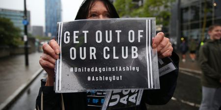 Newcastle fans protest Mike Ashley’s ownership of club