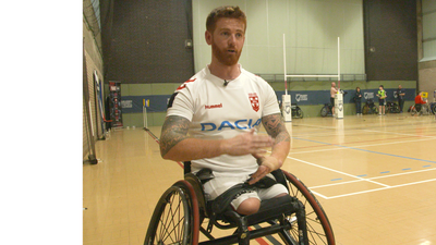 Soldier who lost legs in Afghanistan says wheelchair rugby saved his life