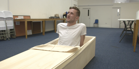 What’s it like to design your own coffin?