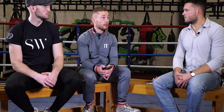 Carl Frampton reveals his X Factor audition during training camp