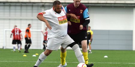 MAN v FAT: The weight-loss scheme with football at its core