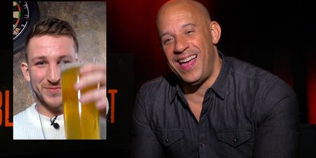 Having a pint with Vin Diesel over Skype