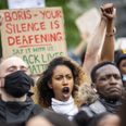 Thousands march in London for Black Lives Matter