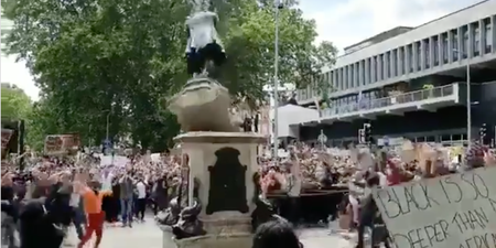 Black Lives Matter protesters tear down Edward Colston statue