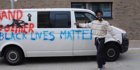 A man and his van are helping feed the homeless