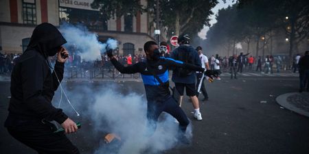 PSG fans clash with riot police following Champions League final defeat