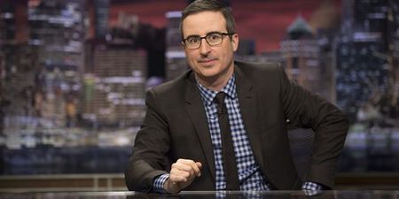 John Oliver passionately tears into Donald Trump’s infamous wall, four years later