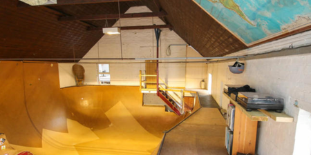 This house has a massive secret skatepark hidden inside, and it’s on the market