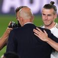 Zinedine Zidane did not say goodbye to Gareth Bale