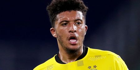 Jadon Sancho has not travelled with Borussia Dortmund for German Super Cup final