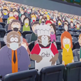Hundreds of South Park cutouts used to fill empty NFL stands
