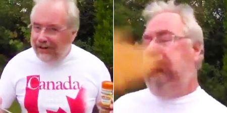A new generation has discovered Mike Parry eating cinnamon