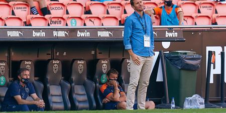 Valencia manager considers walking out five games