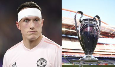 Phil Jones one of three senior Man Utd players left out of Champions League squad
