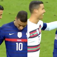 Kylian Mbappé and Cristiano Ronaldo share heartwarming moment during France vs Portugal