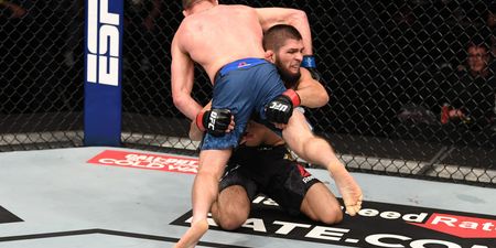 Khabib Nurmagomedov only lost two rounds during his entire UFC career