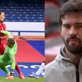Liverpool goalkeeper Alisson criticises Jordan Pickford for Van Dijk challenge