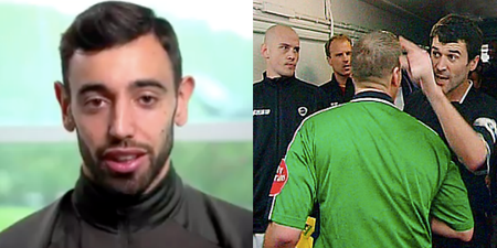 Bruno Fernandes says he watched Keane vs Vieira tunnel bust up ahead of Arsenal game