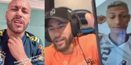 Neymar’s Twitch account suspended after he revealed Richarlison’s phone number