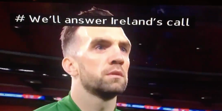 Ireland fans left furious by ITV’s national anthem error