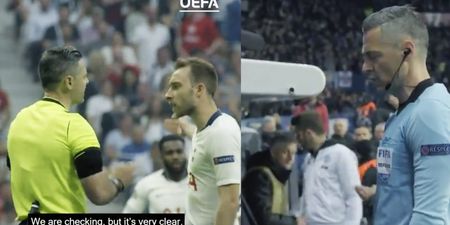 WATCH: New Uefa footage shows VAR conversations ahead of crucial penalty calls