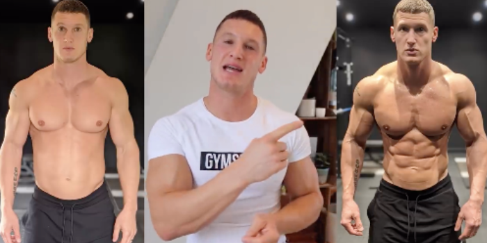 bodybuilder matt morsia mattdoesfitness reveals how easily transformation photos are manipulated