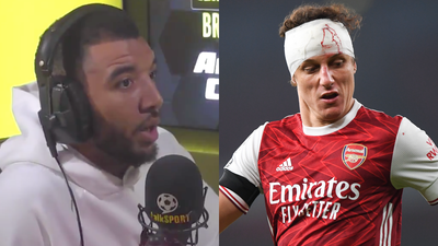 Troy Deeney criticised for comments on David Luiz’s collision with Raul Jimenez