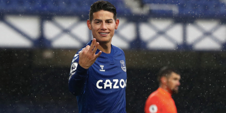 Everton’s James Rodriguez would make a great boxer, says Ryan Garcia