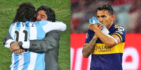 Carlos Tevez honours his ‘eternal’ hero Maradona with beautiful tribute