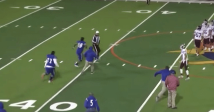American football team booted out of play-offs after player attacks referee