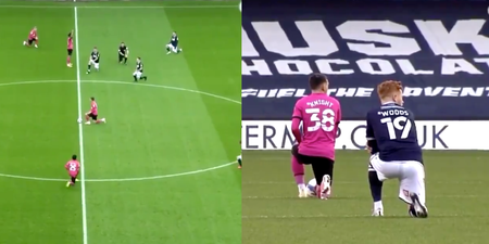 Millwall fans boo their own players as they take the knee before kick-off