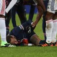 Neymar in tears of agony after suffering ankle injury during match against Lyon