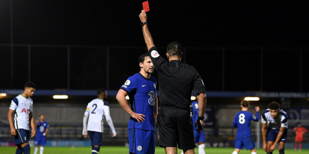Danny Drinkwater sent off after lashing out at 16-year-old Spurs prospect