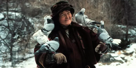 ‘Pigeon Lady’ Brenda Fricker says she will be spending Christmas alone this year