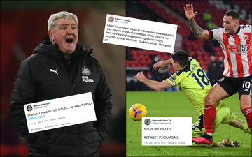 Newcastle fans call for Steve Bruce to be sacked after losing to Sheffield United
